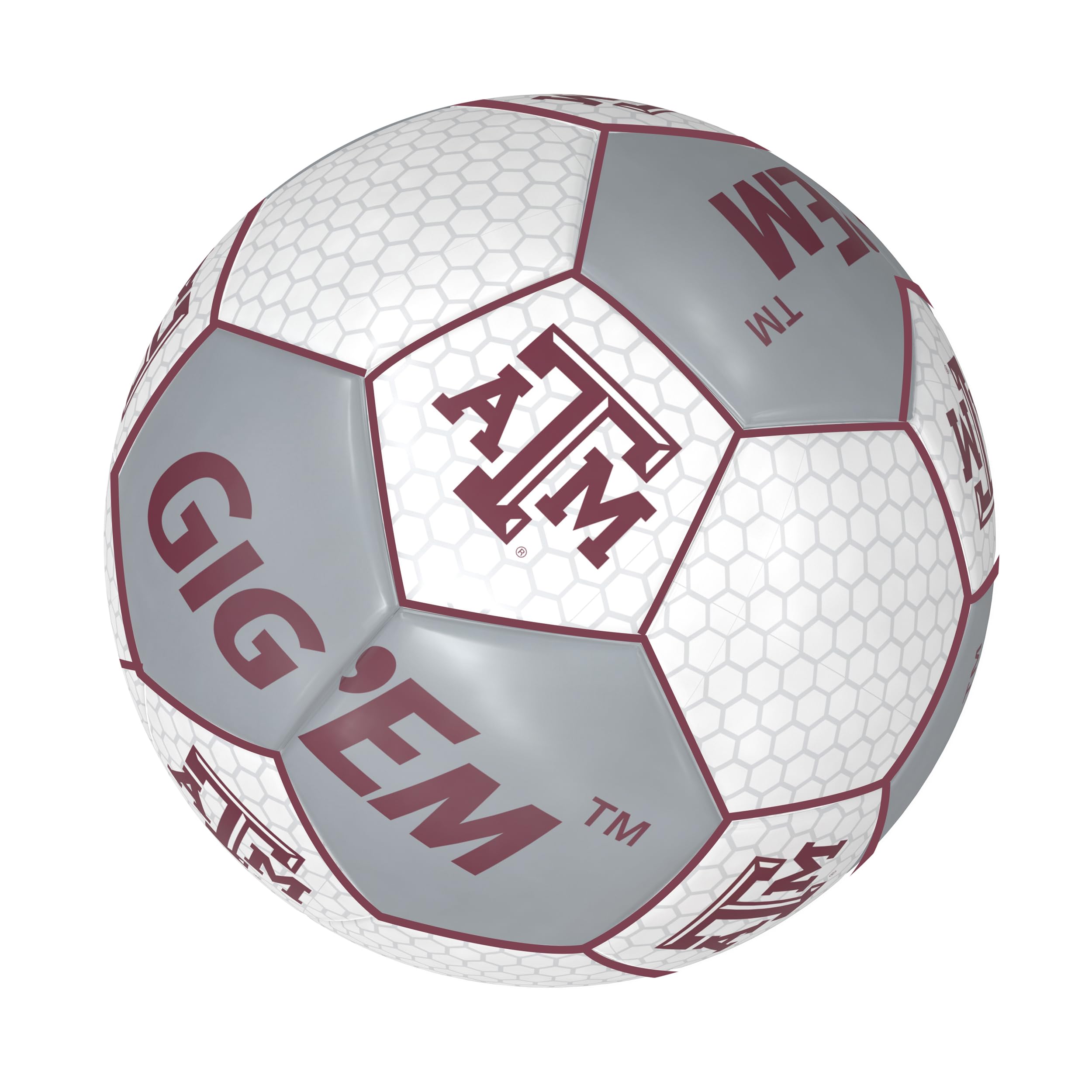 Logo Brands Texas A&M Soccer Ball