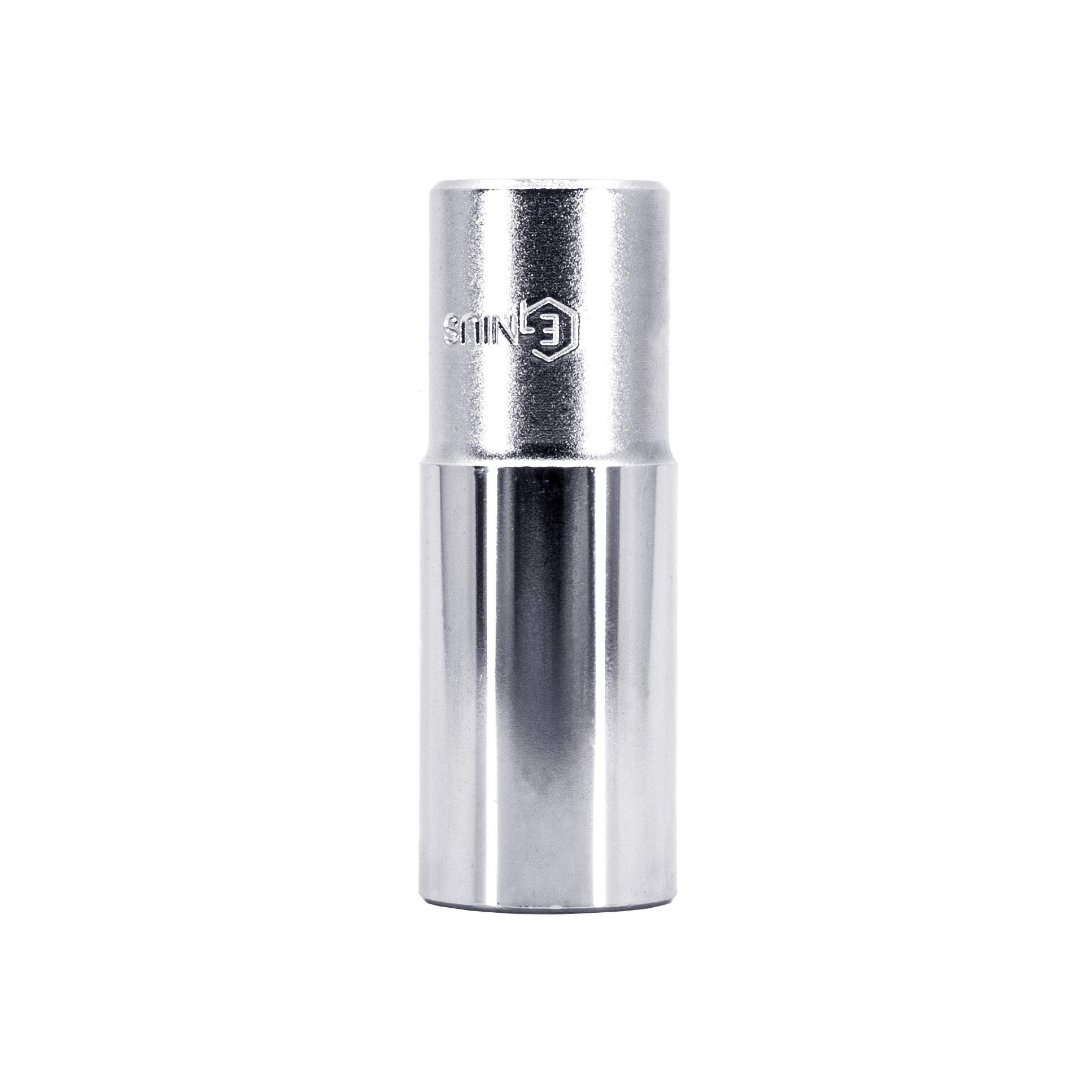 Genius Tools 477825 1/2 Inch Dr. 25/32 Inch Deep Hand Socket (12 Tips Genius Tools 477825 1/2 Inch Dr. 25/32 Inch Deep Hand Socket (12 Tips