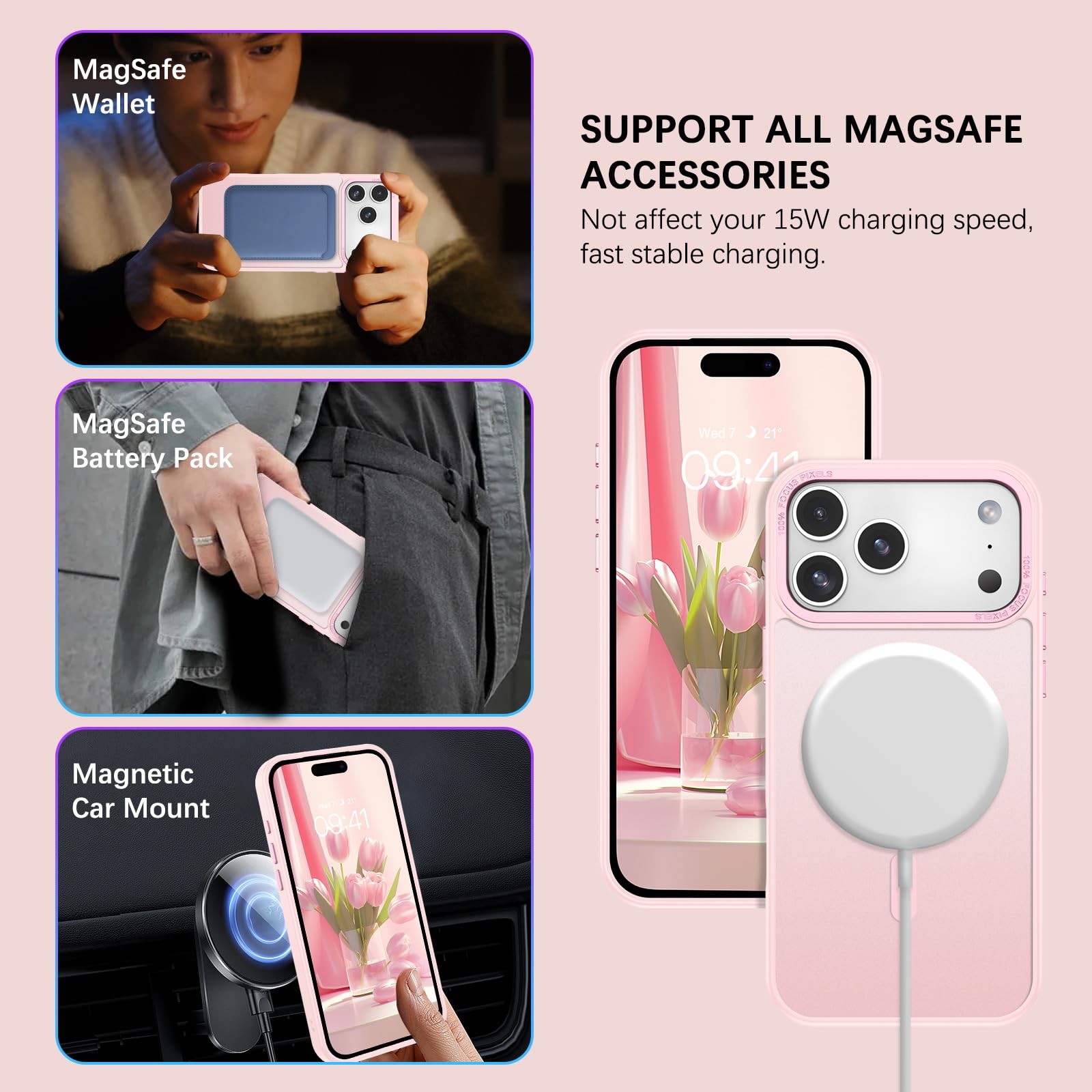 VENINGO Custodia per iPhone 11 Pro, compatibile con