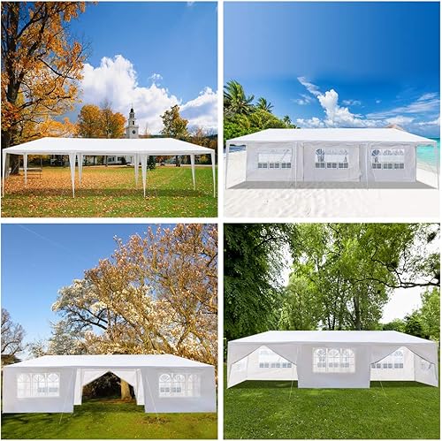 Miniatura 2 de 9.8 x 29.5 ft ocho lados dos puertas tienda impermeable con tubos espirales Información detallada Introducciones Tienda, un gadget comúnmente visto