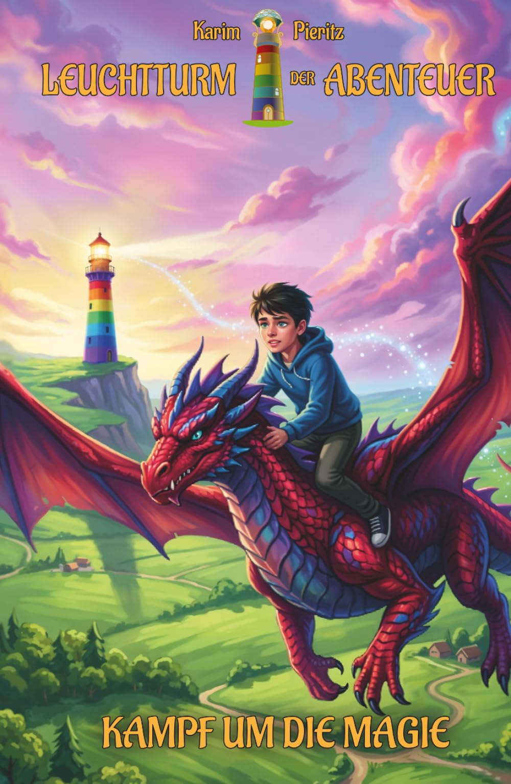 Leuchtturm der Abenteuer Trilogie 2 Kampf um die Magie – Spannende Kinderbücher ab 10 Jahren für Jungen und Mädchen: Teil 2 der Fantasy-Trilogie für Kinder