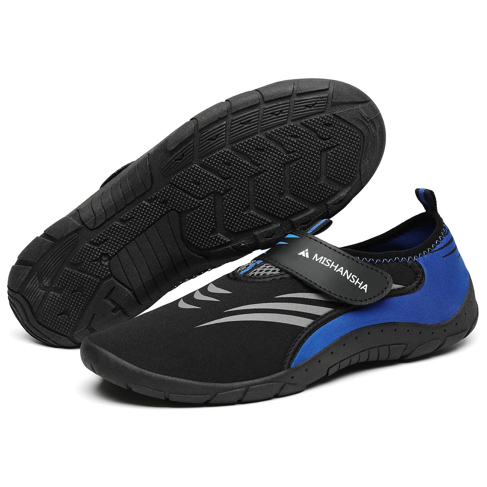 Mishansha Unisex Bathing Shoes, Quick-Drying Water Shoes, Non-Slip Outdoor Barefoot Shoes, Size 36-46