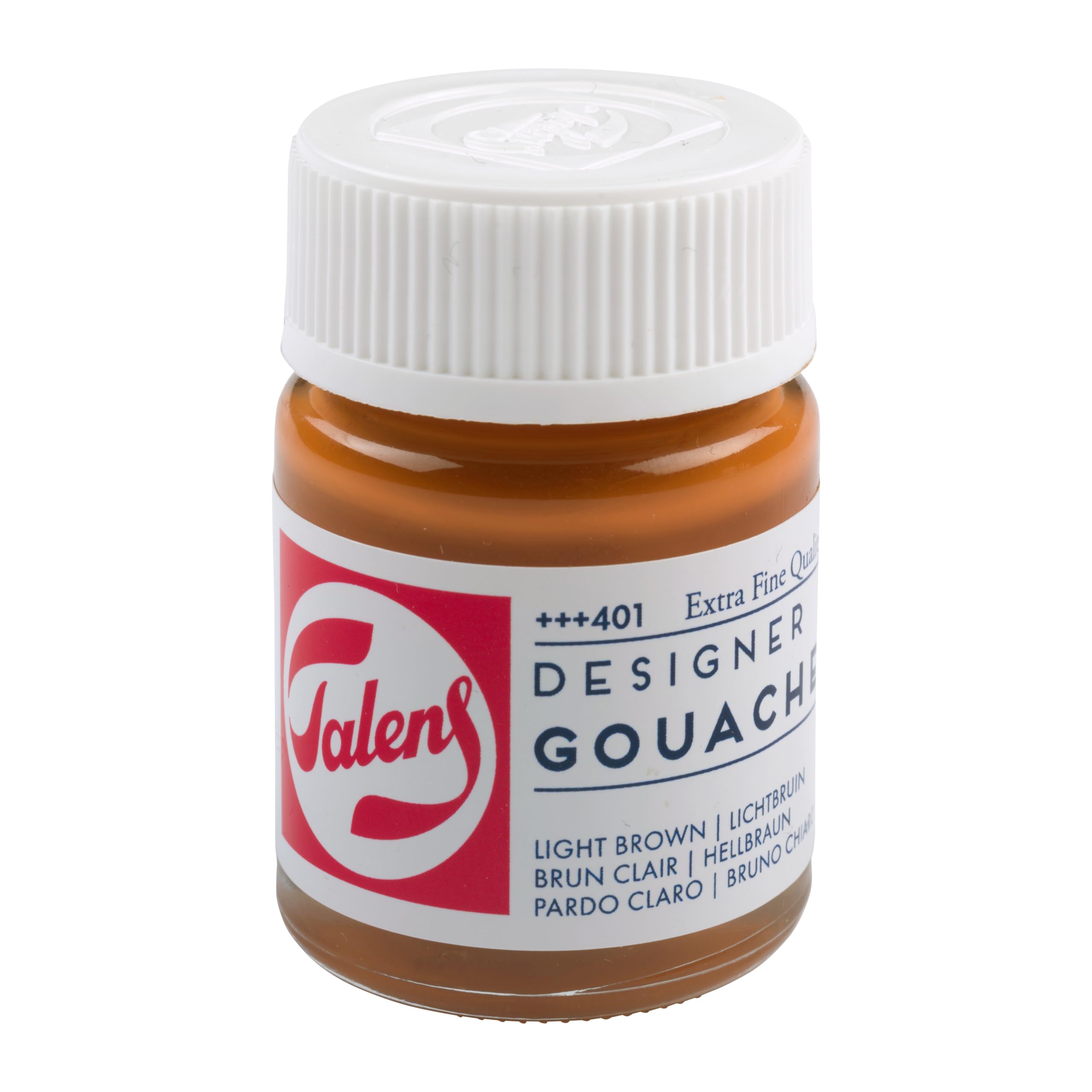 Talens Light Brown Gouache Extra Fine Quality - 401 - Highly Pigmented Matt Finish Paint 16 Ml