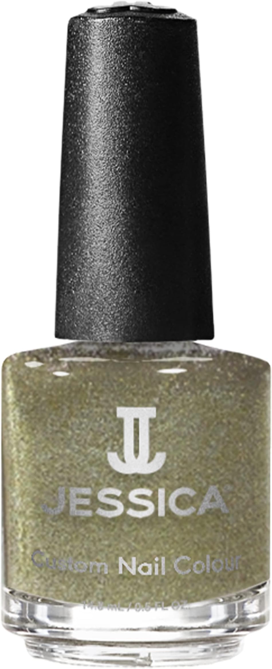 JESSICACustom Colour Nail Polish | Award-Winning Polish | Strengthening Nail Polish, Long Lasting Nail Varnish | Chip-Resistant & Hard-Wearing for Salon-Quality Finish | Glitzy Gold | 14.8ml