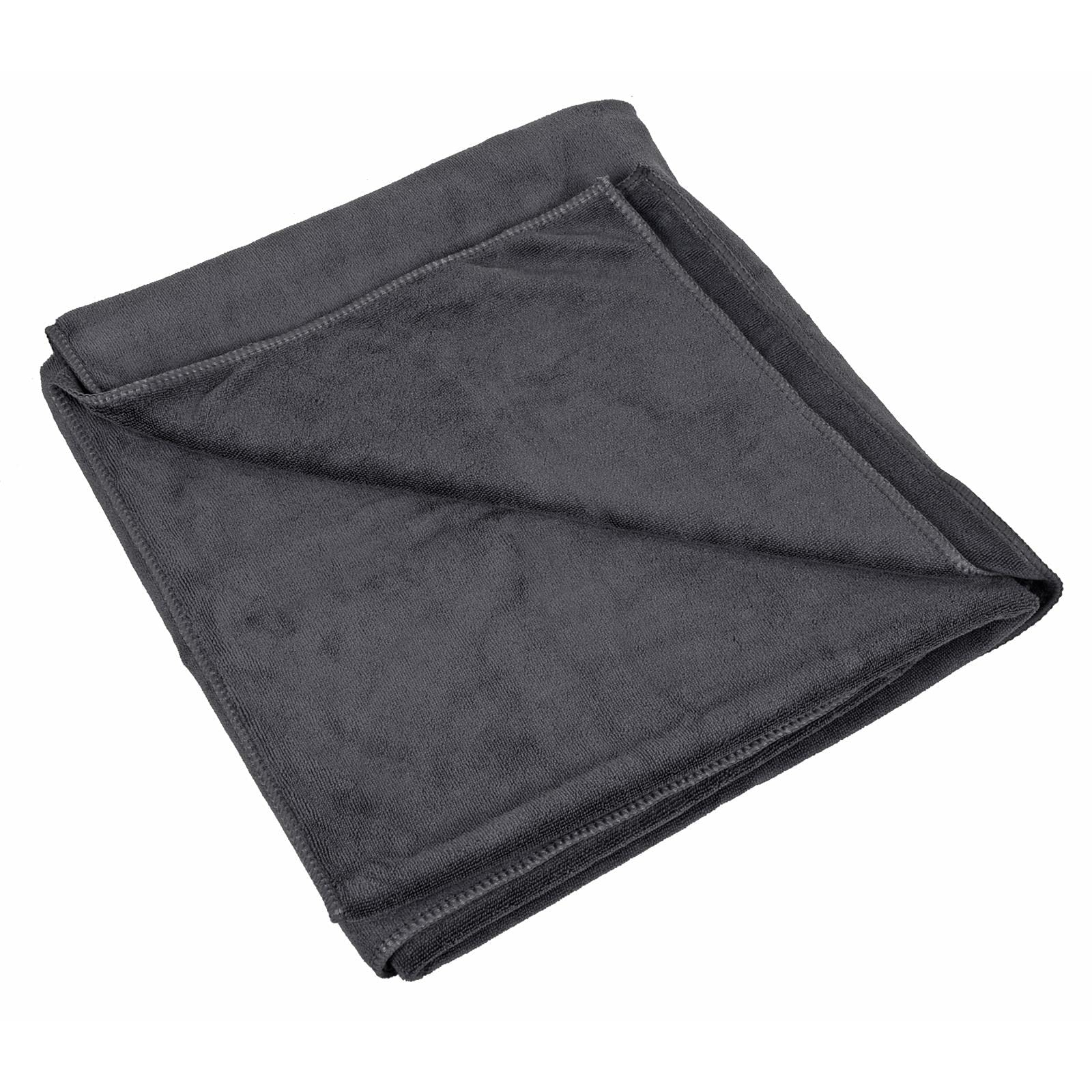 Micro-Pro Microfibre Pet Towel Grey Dog Drying Cloth Horse Pony 80x120cm
