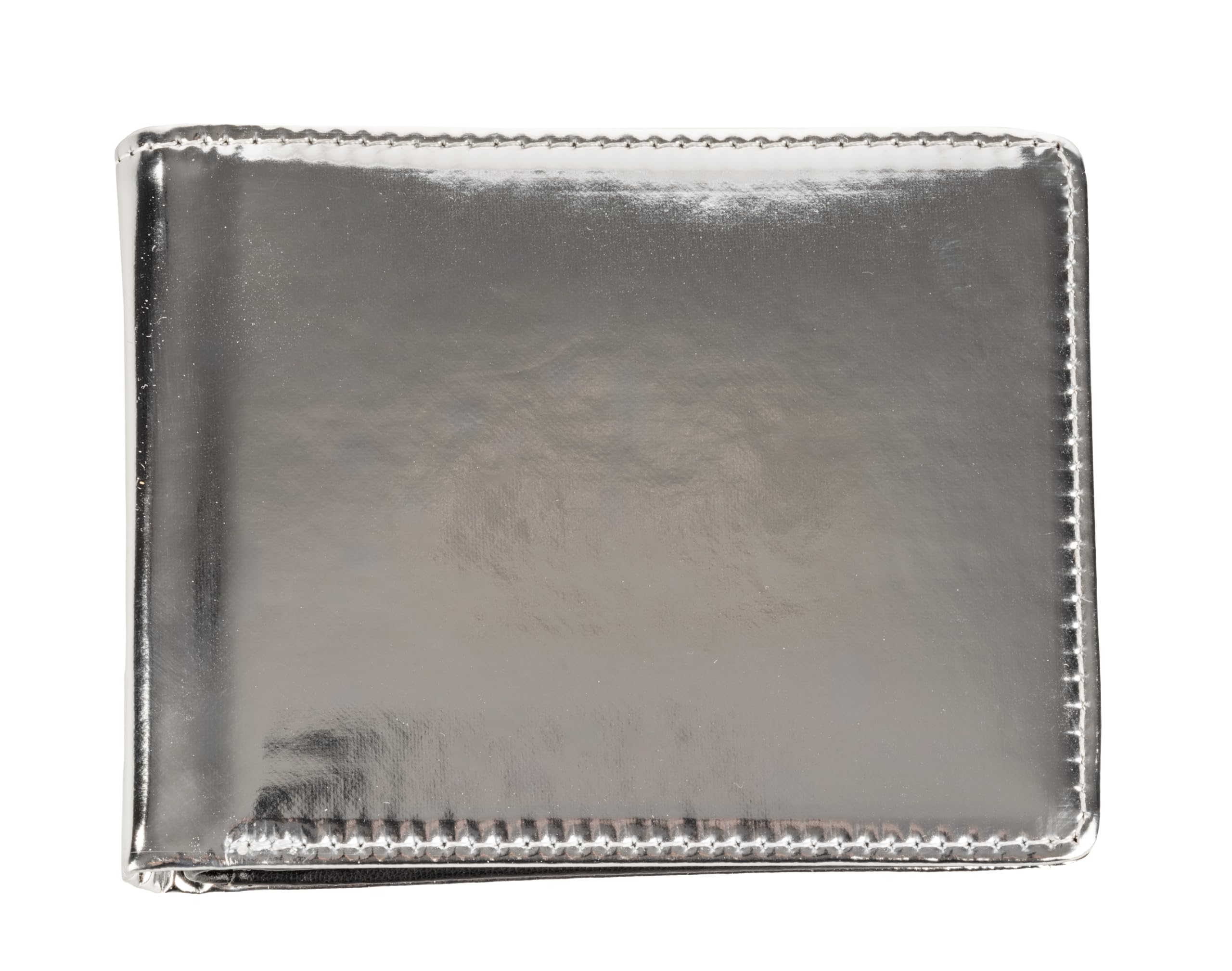 Gary Majdell Sport Metallic Gold Clutch Wallet - Sleek and Stylish Accessory for Evening Out, Parties, and Daily Use, Silver