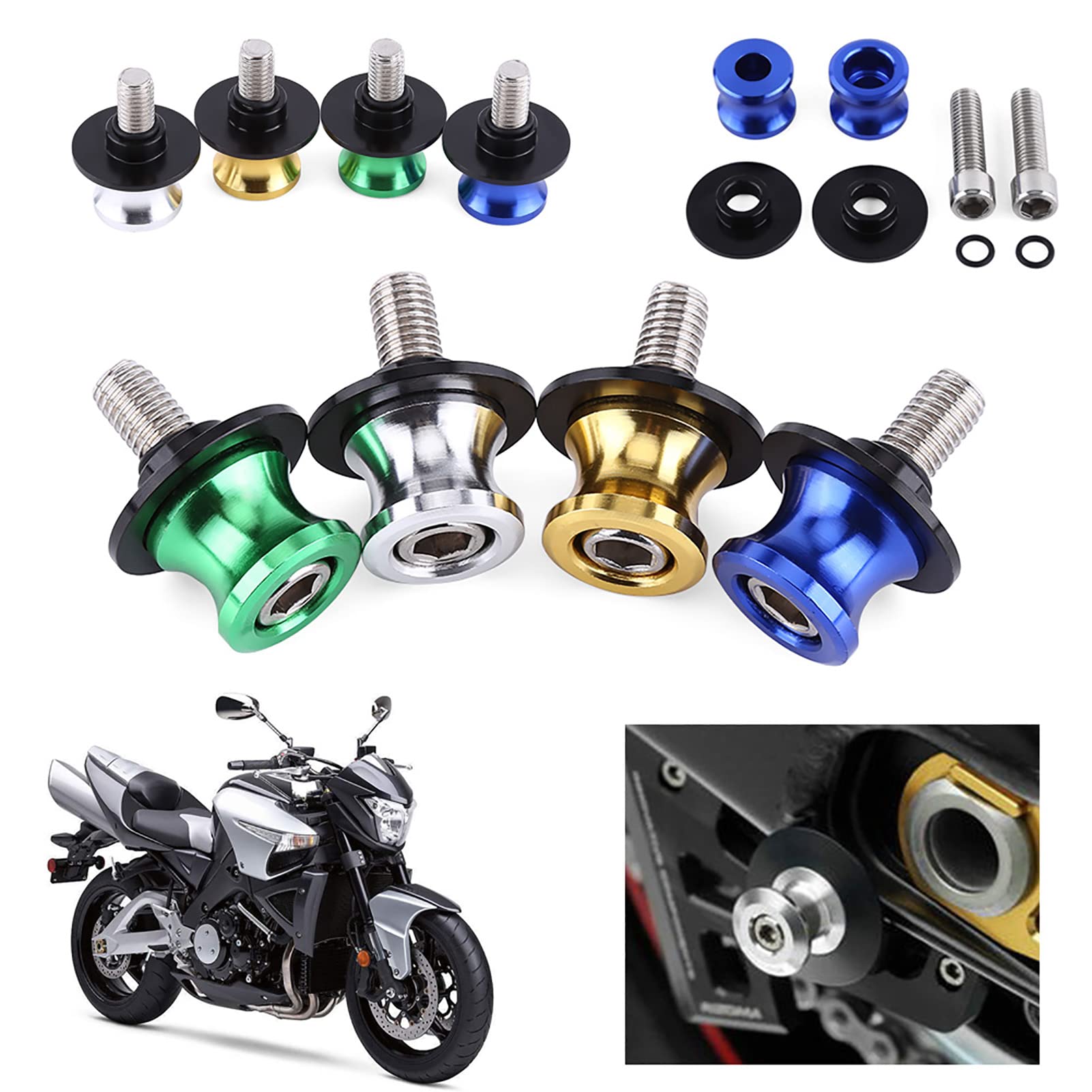 Bobine Braccio Oscillazione Moto - CNC Alluminio, Vari Colori