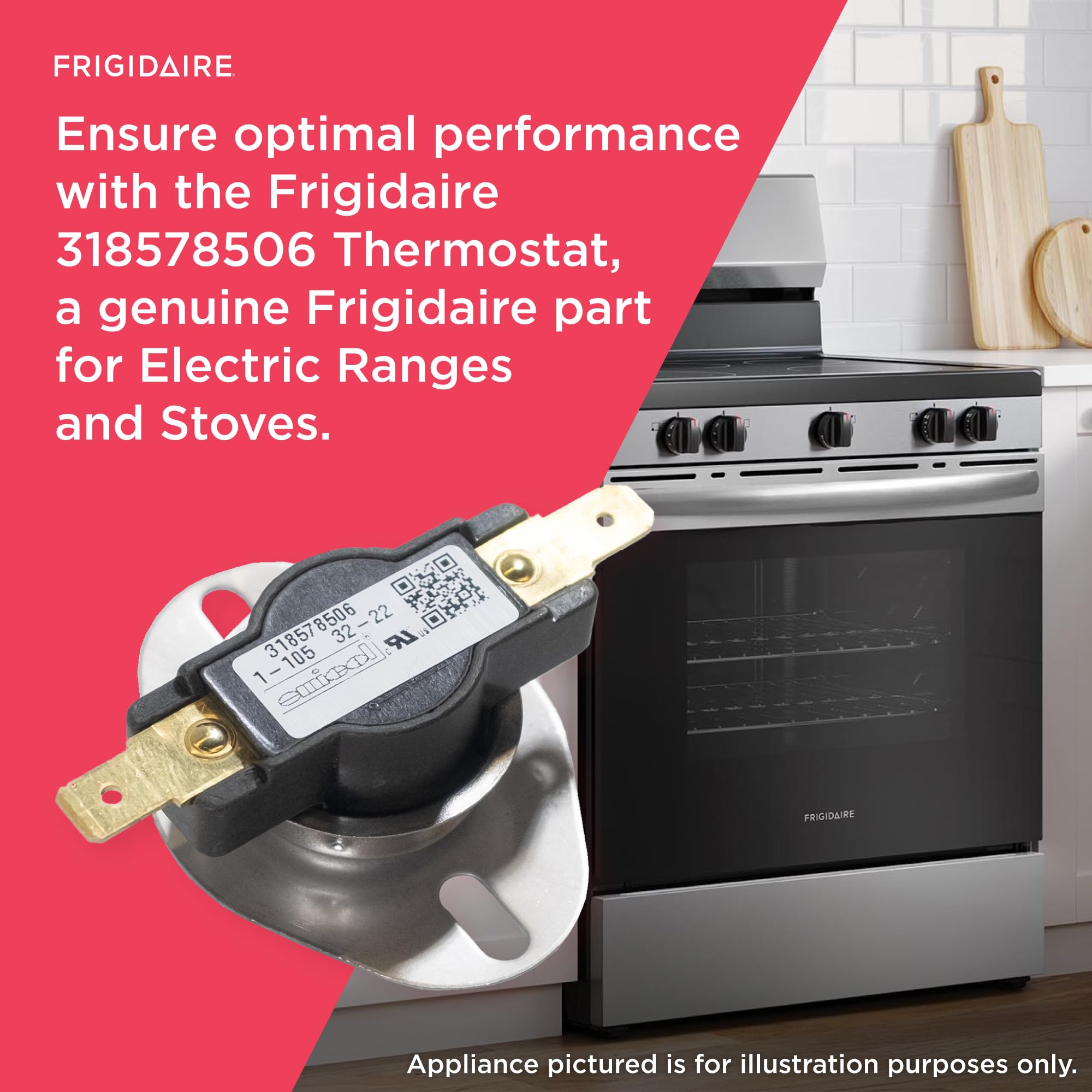 Frigidaire 318578506 - Termostato para horno
