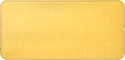 Miniatura 685 de Tapete de silicona para secado de platos para múltiples usos, fácil de limpiar, ecológico, resistente al calor, tapete de silicona para encimera