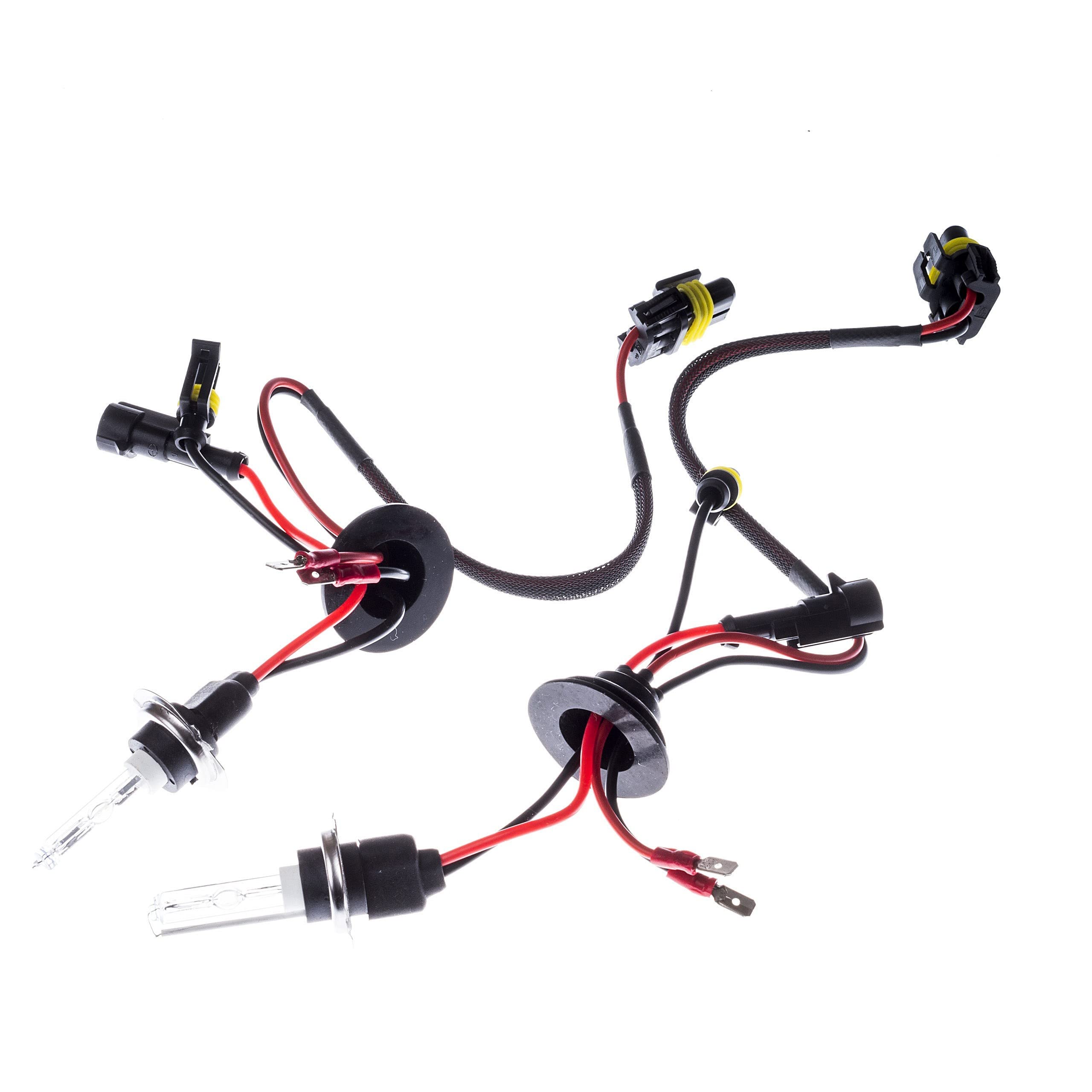 EinParts H7 55W Xenon Set HID 6000K Canbus, Komplettset 2x SLIM Wandler 24V 55W 2x H7M Gluer