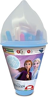 مجموعة التلوين بتصميم آيس كريم وطابع فيلم فروزن 2 من مالتي برينت