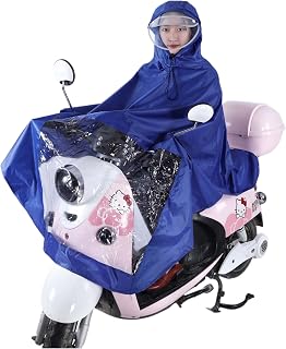 Yindella Polyester Modern Rain Coat For Men & Womes Waterproof Raincoat With Hood Rain Coat For Men & Women Bike Rain Suit Rain With Storage Bag, X_Large