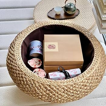 ラタン（籐） 円形 テーブル ちゃぶ台 Amazon｜Fuyutu ちゃぶ台 円卓 ローテーブル 籐編み ラタン