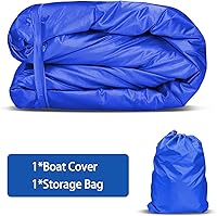 Vista 6 de iCOVER - Funda para barco con pedal para 3 o 5 personas, resistente al agua, color azul