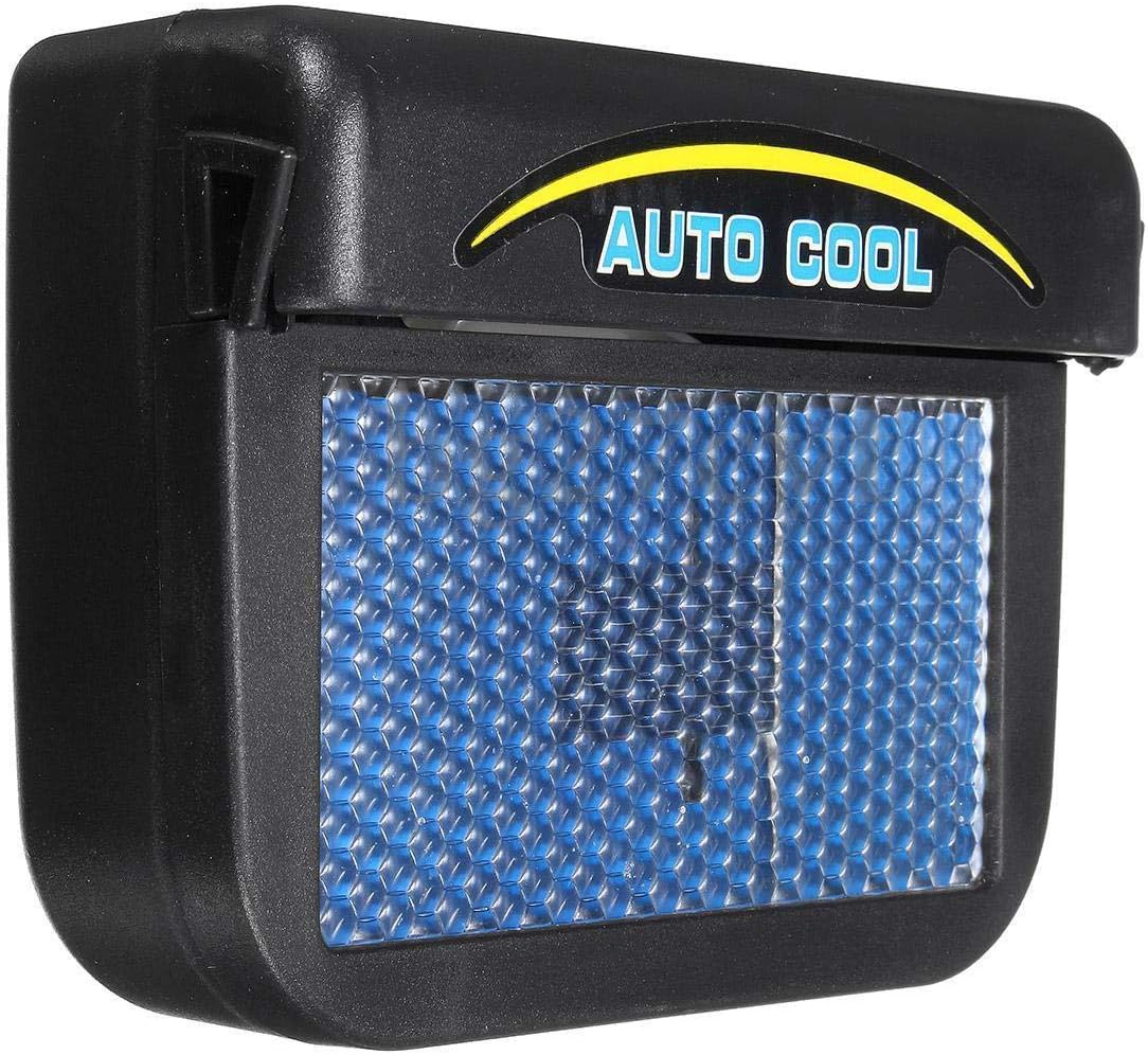 ROSEBEAR Solar Powered Car Window Windshield Auto Air Vent Cooling Fan Cooler Radiator US