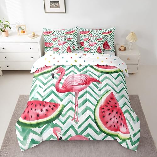 Miniatura 30 de Feelyou Juego de edredón de flores con sábanas, tamaño individual, cama de flores groovy en una bolsa, diseño de flores hippie de los años 70, juego