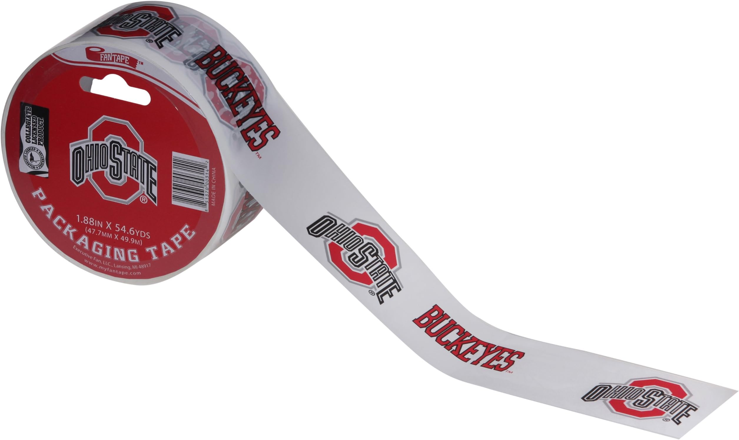 NCAA Ohio State Buckeyes Logo Packing Tape