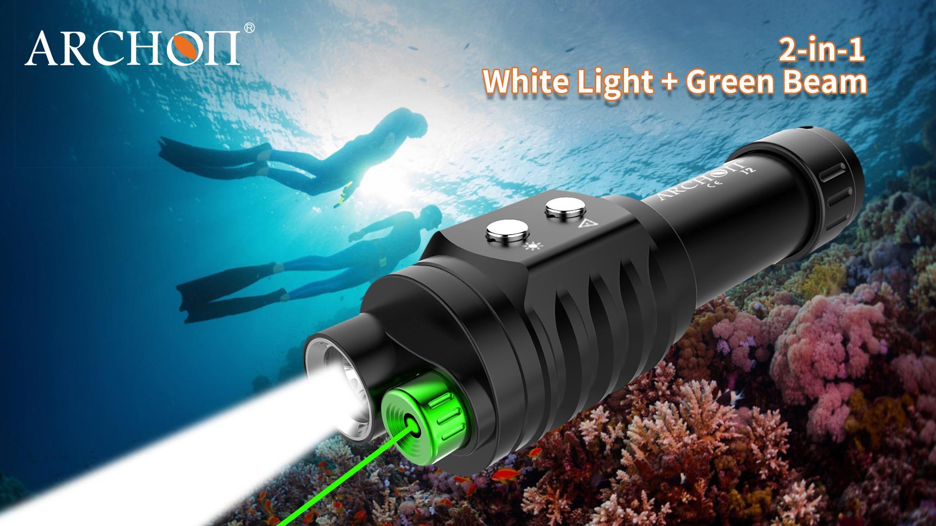 アークライト Amazon.com : ARCHON J2 Diving Flashlight, 2-in-1 Scuba Dive Light