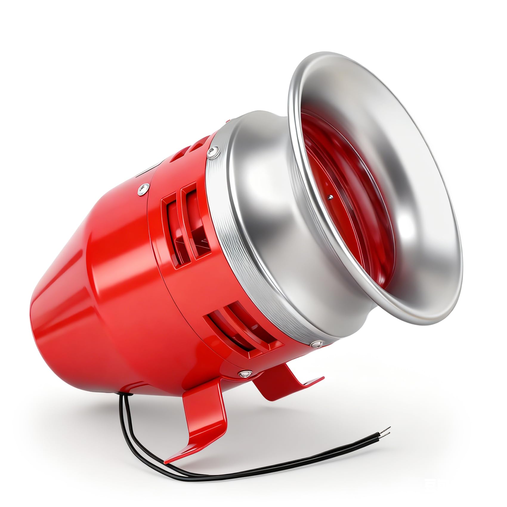 Baomain MS-390 110V AC 0.93A Motor Siren - 125dB Industrial Alarm with Metal Housing for Security Systems & Emergency Alerts