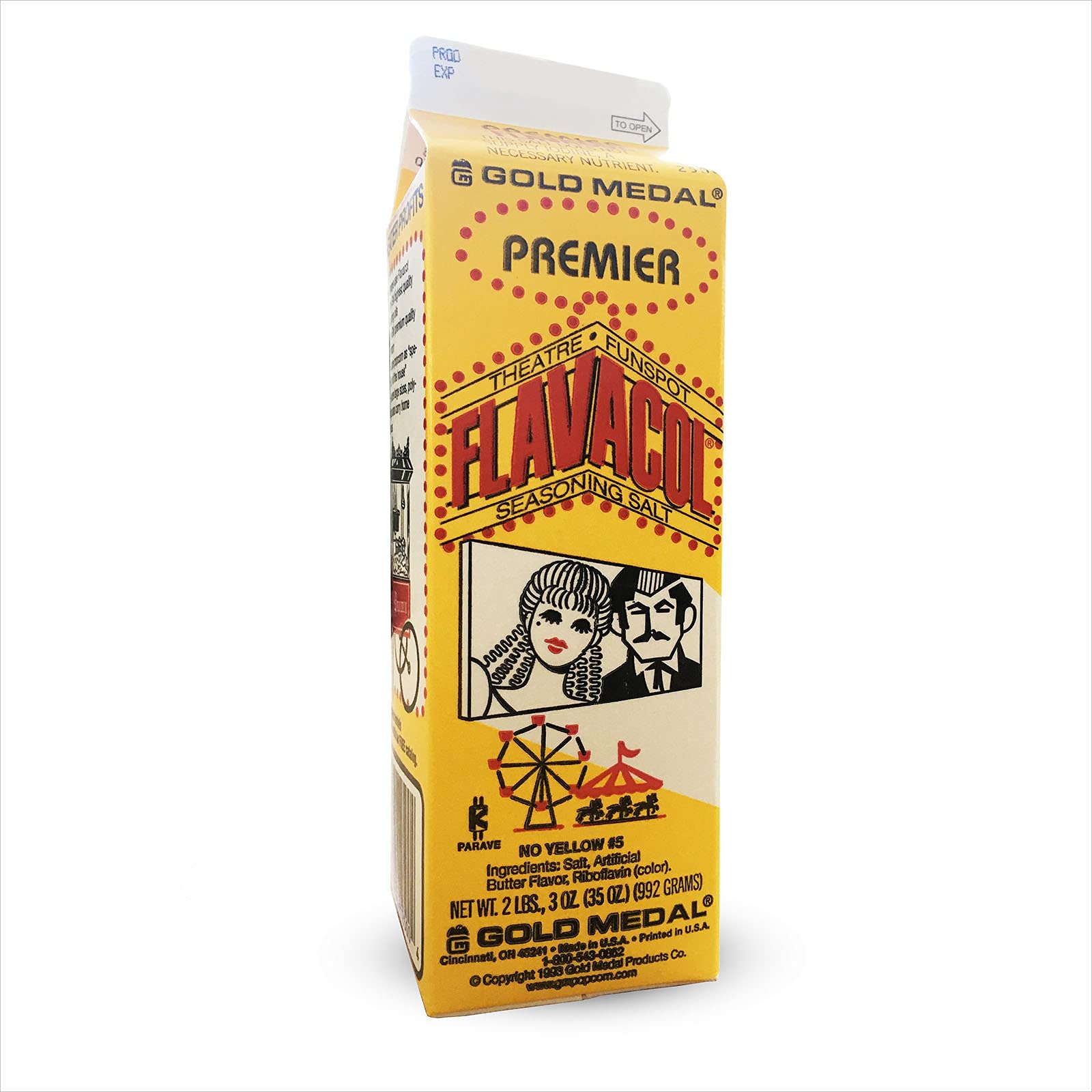 Fun Food Italia Sale Speciale per popcorn Flavacol Premier Kg 0.992