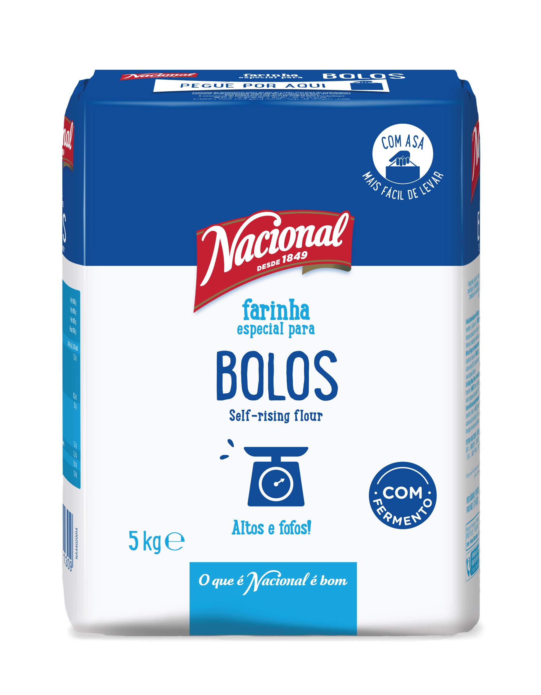 Nacional Desde 1849 Harina De Trigo Reposteria 5000 g