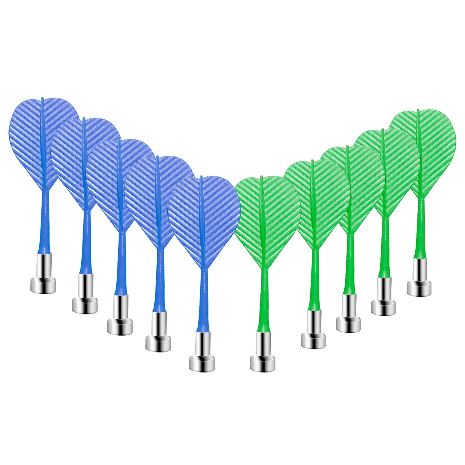 SpencerACQUWISTACH Replacement Magnetic Darts 10pcs Safe Plastic Wing Target Game Toys