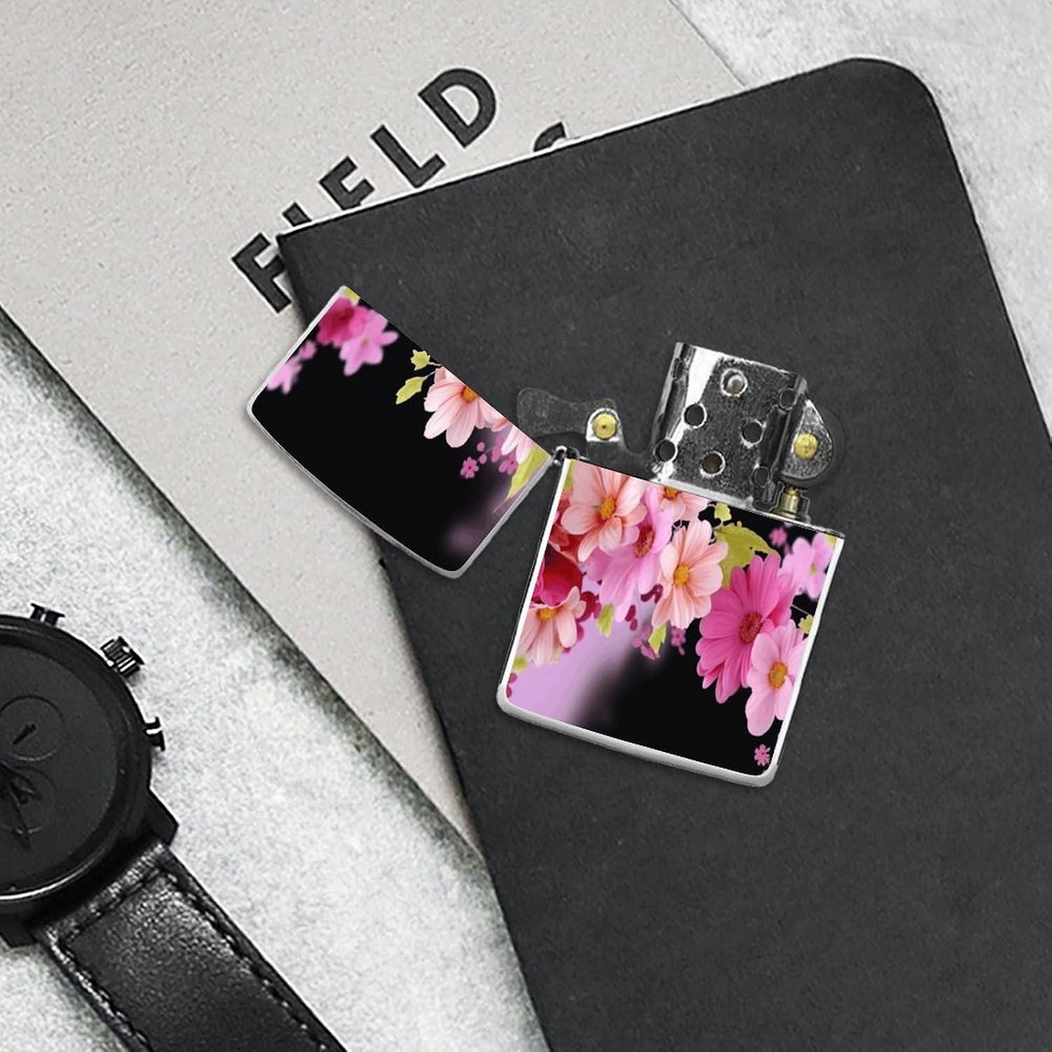 Beautiful Flowers Lighter Case Cover Lighter Shell