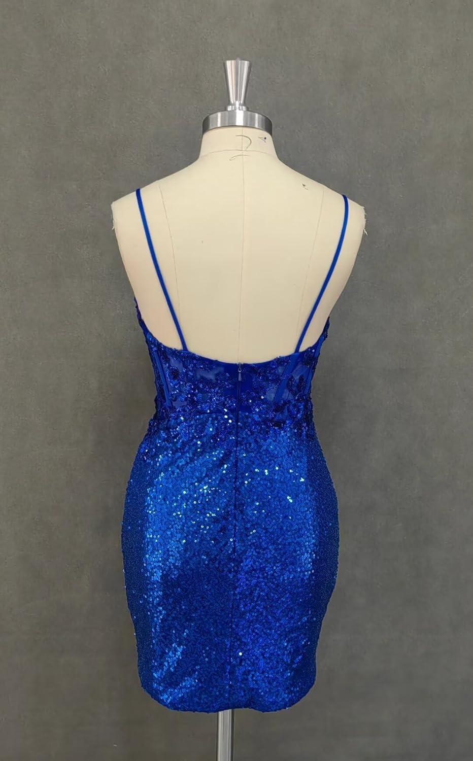 V Neck Sequin Homecoming Dresses for Teens 2026 Sparkly Appliques Tight Formal Prom Cocktail Party Gown