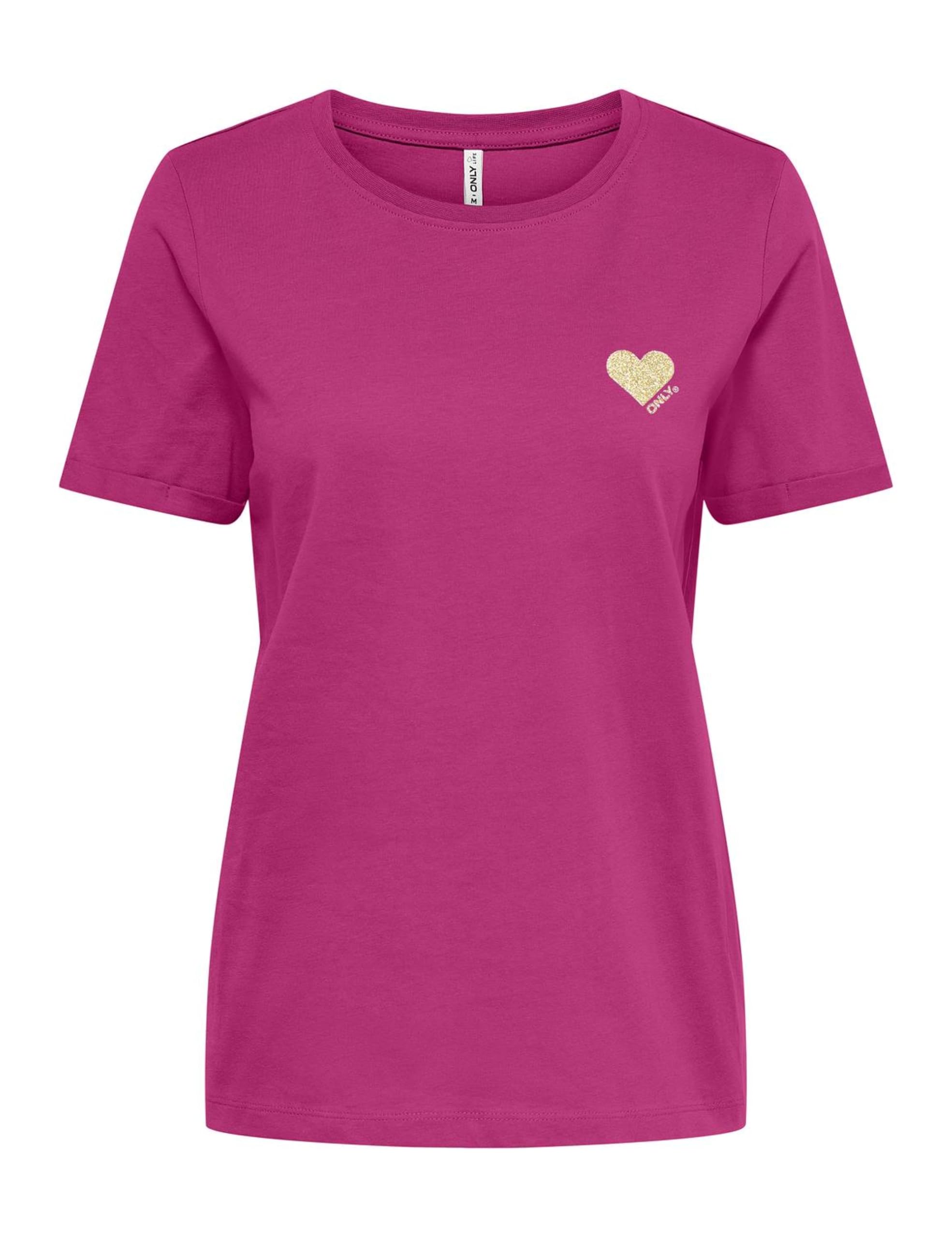 ONLY Womens Onlkita S/S Top Noos, Pink Yarrow, M UK
