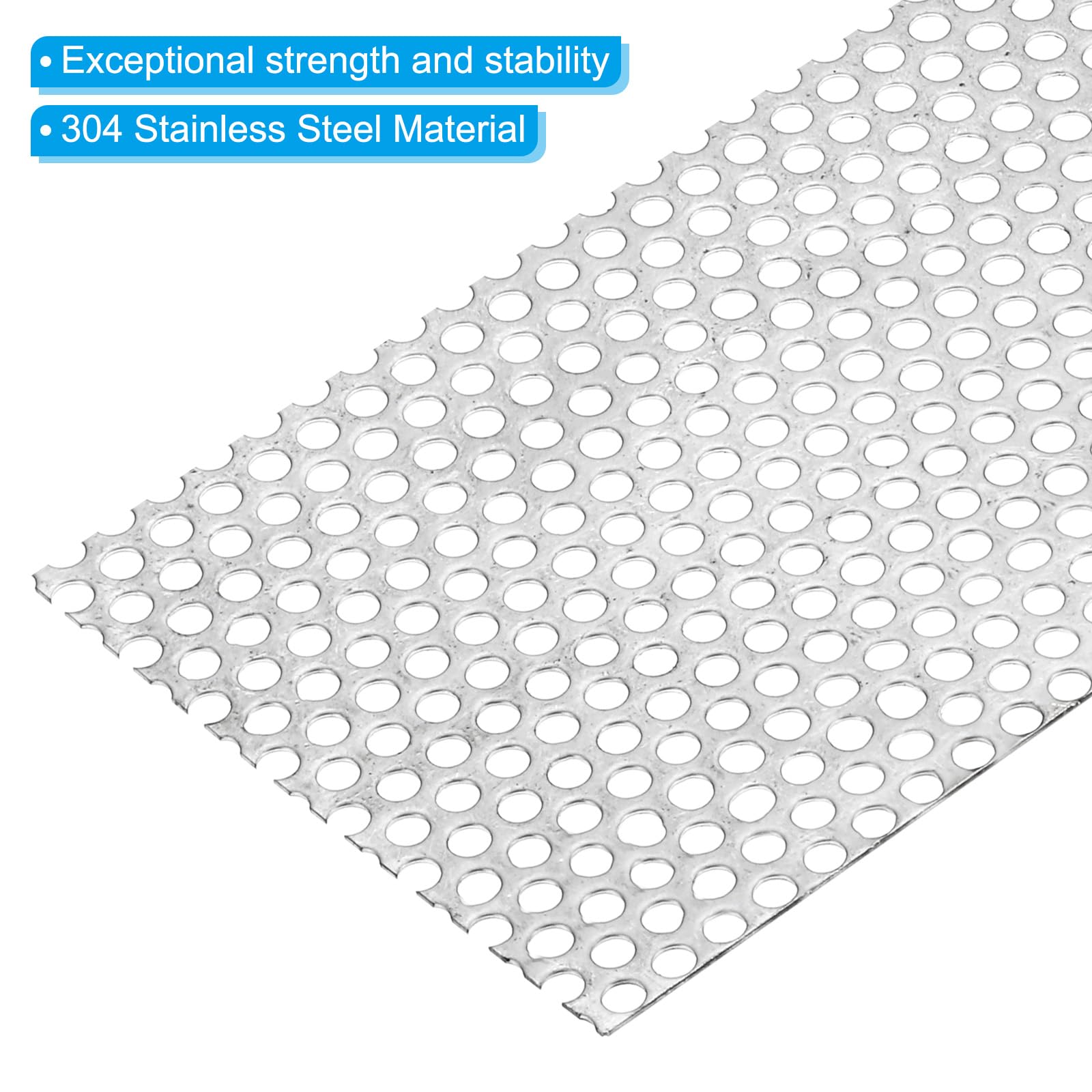 Amazon.co.jp: PATIKIL 200 x 100mm 精密多孔板フィルター 穿孔