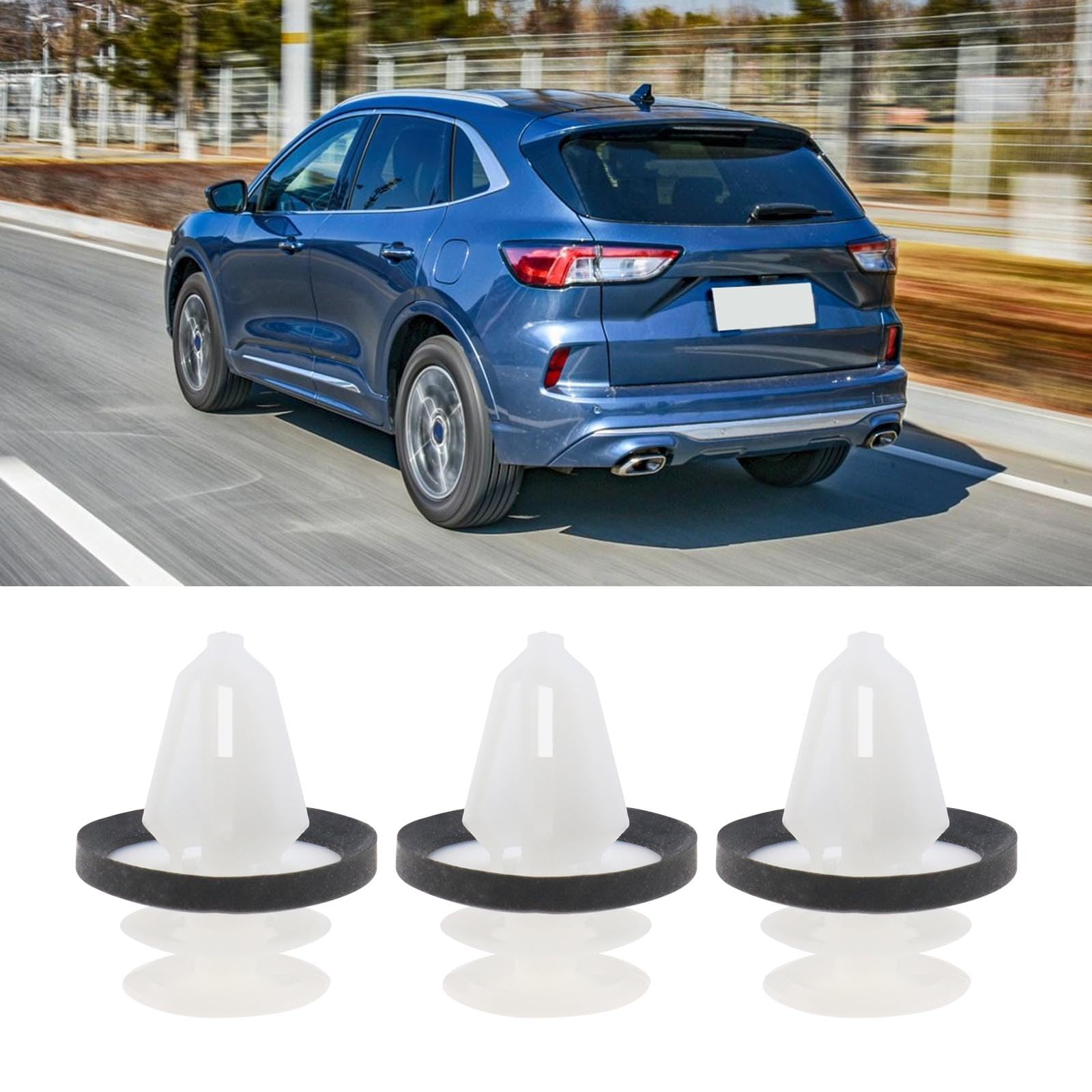 Skoda Volkswagen Interno Porta Scheda Modanatura & Orlo Pannello Fermo Clip x10