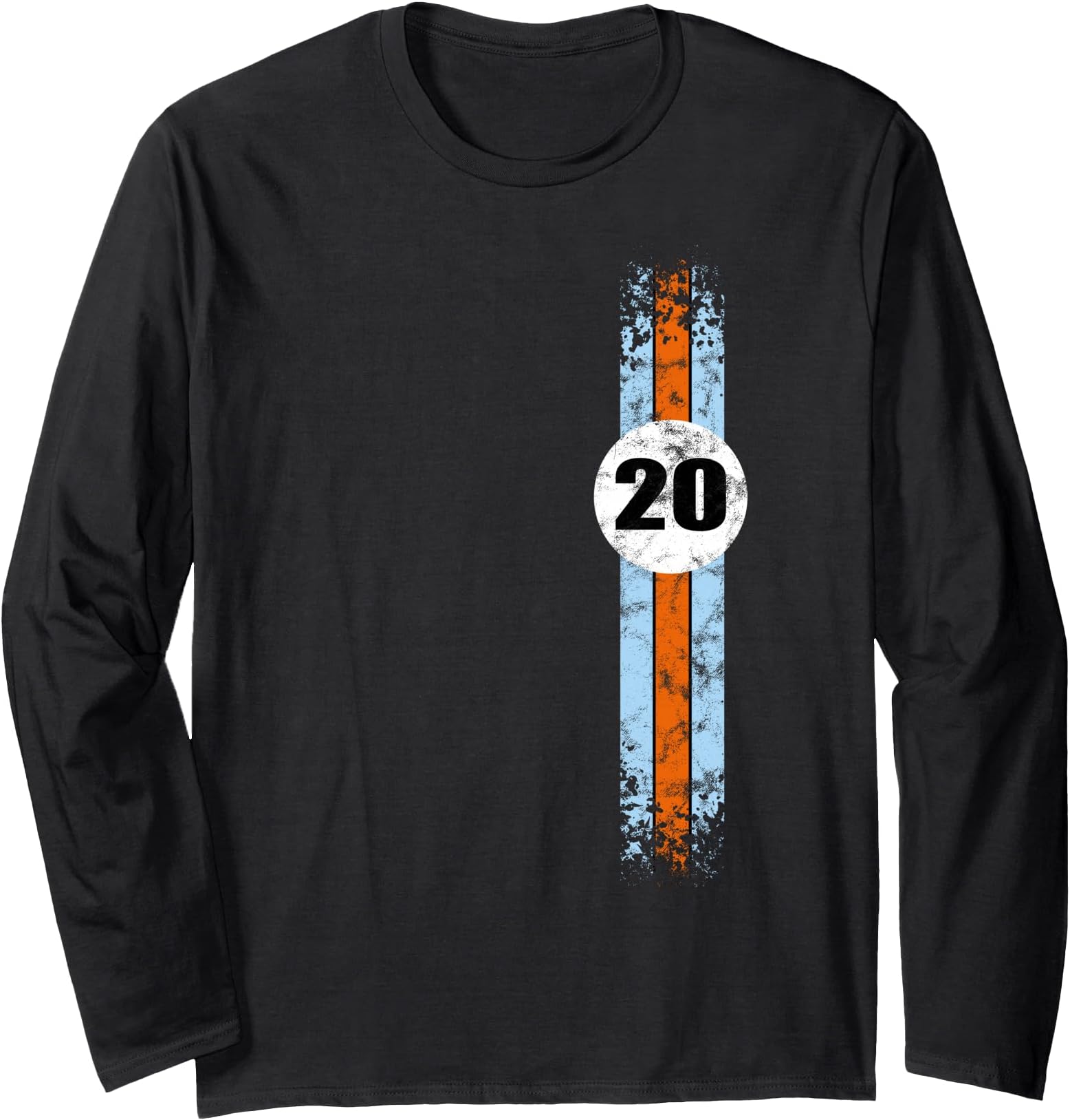 Vintage Livery Car Racing and Motorsport Race Livery Design Long Sleeve T-Shirt
