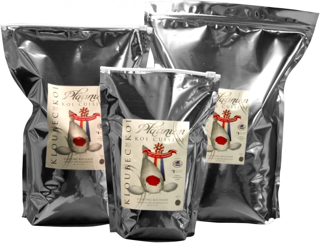 Kloubec Koi Food - Platinum KOI Cuisine (Color Enhancing/All Season Diet) (2 lb)