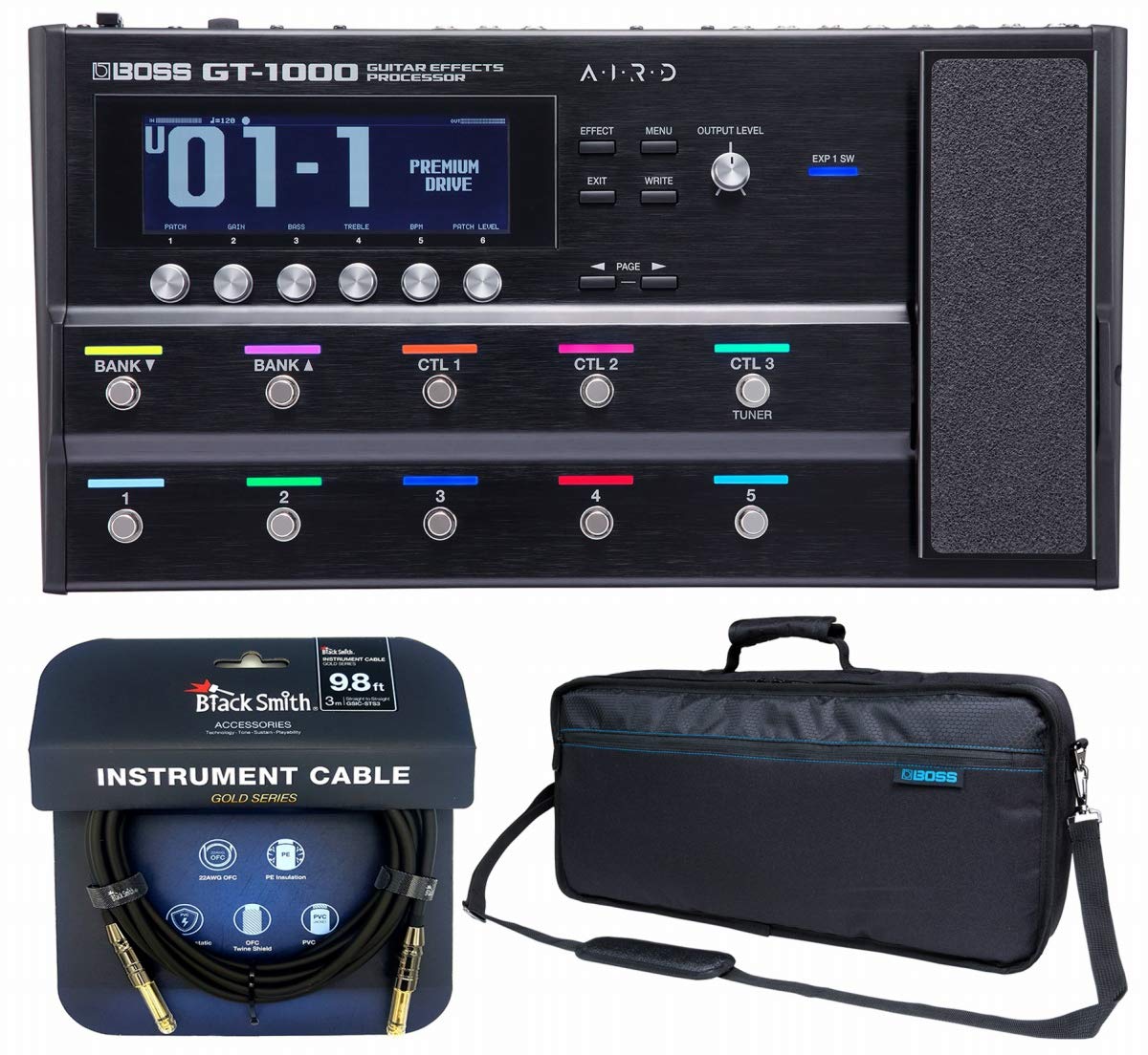 Amazon.co.jp: BOSS GT-1000 純正キャリングケース付き Guitar Effects 