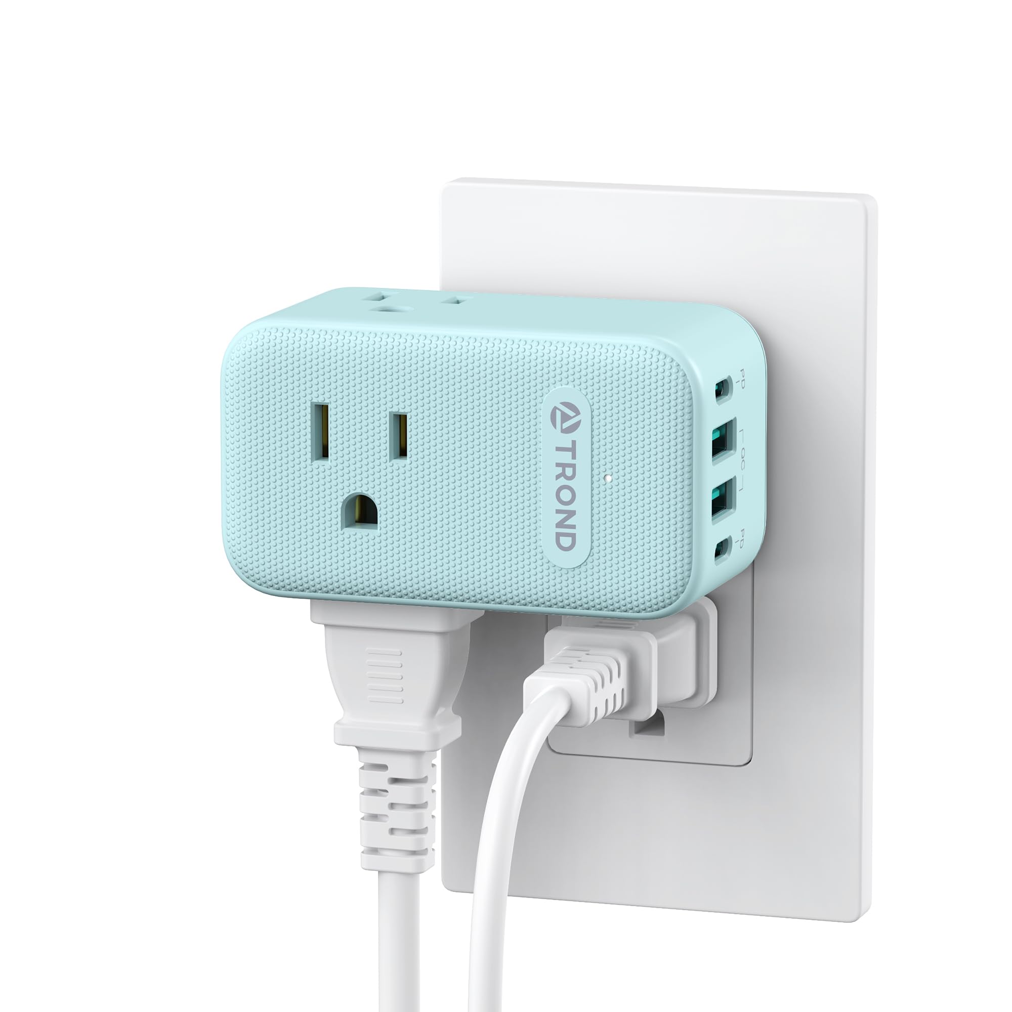TROND Multi Plug: 3 Outlets + USB-C Charger -9
