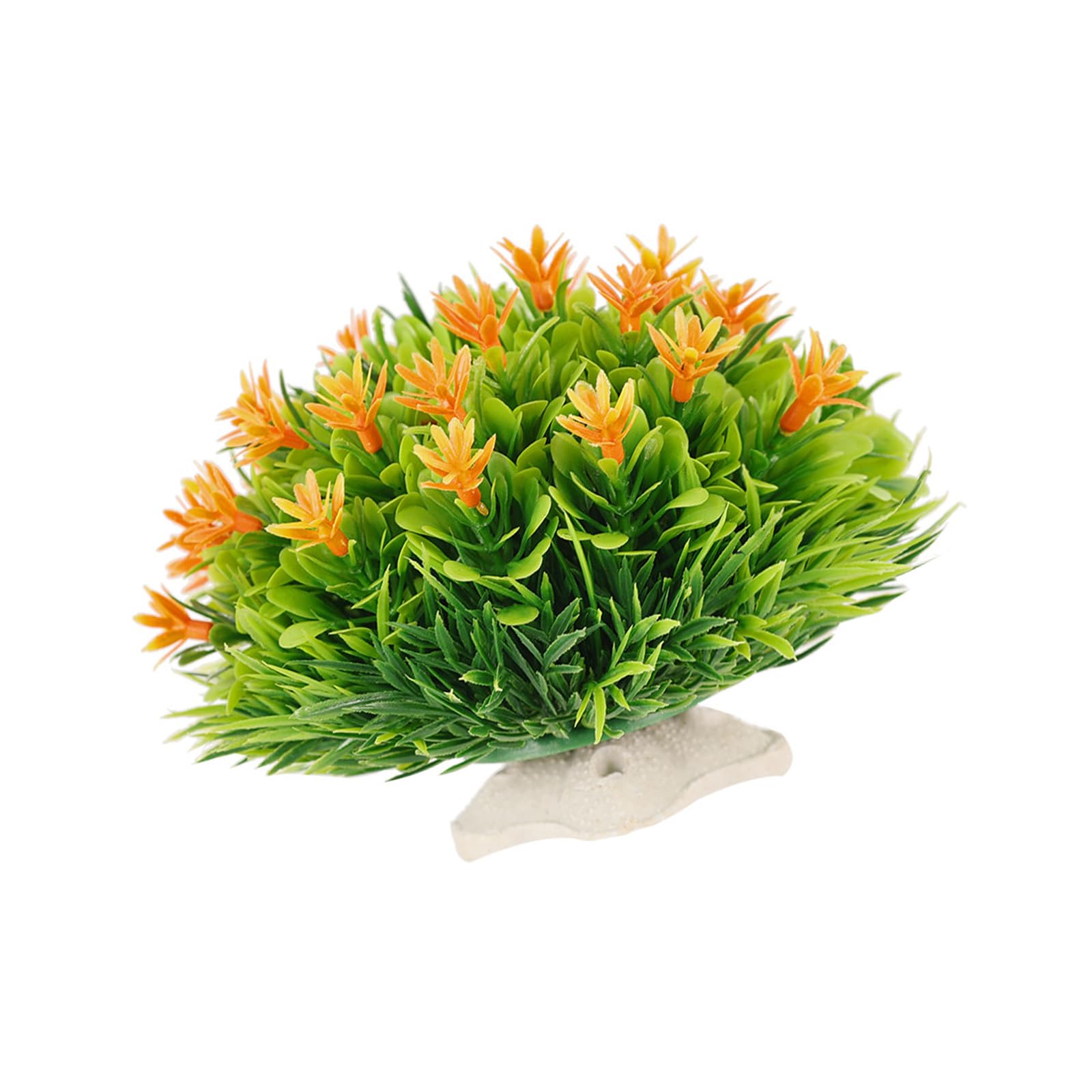 Hsioluted Realistic Aquariums Decoration Seaweed Artificial Flower Grass Plant for Fishtanks Home Use and Decors Grass Aquariums Plant