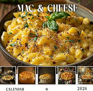 Mac & Cheese Calendar 2026: Comfort Food Classics with a Creative Twist