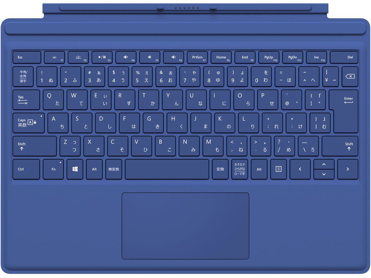 Amazon.co.jp: QC7-00072 Surface Pro 4 タイプ カバー ブルー 