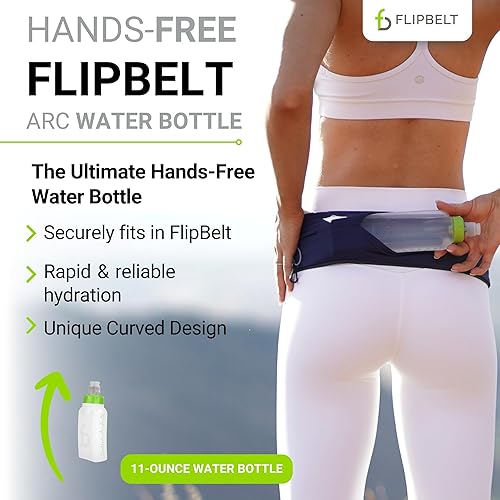 Miniatura 2 de FlipBelt Portable Lightweight Running Water Bottle