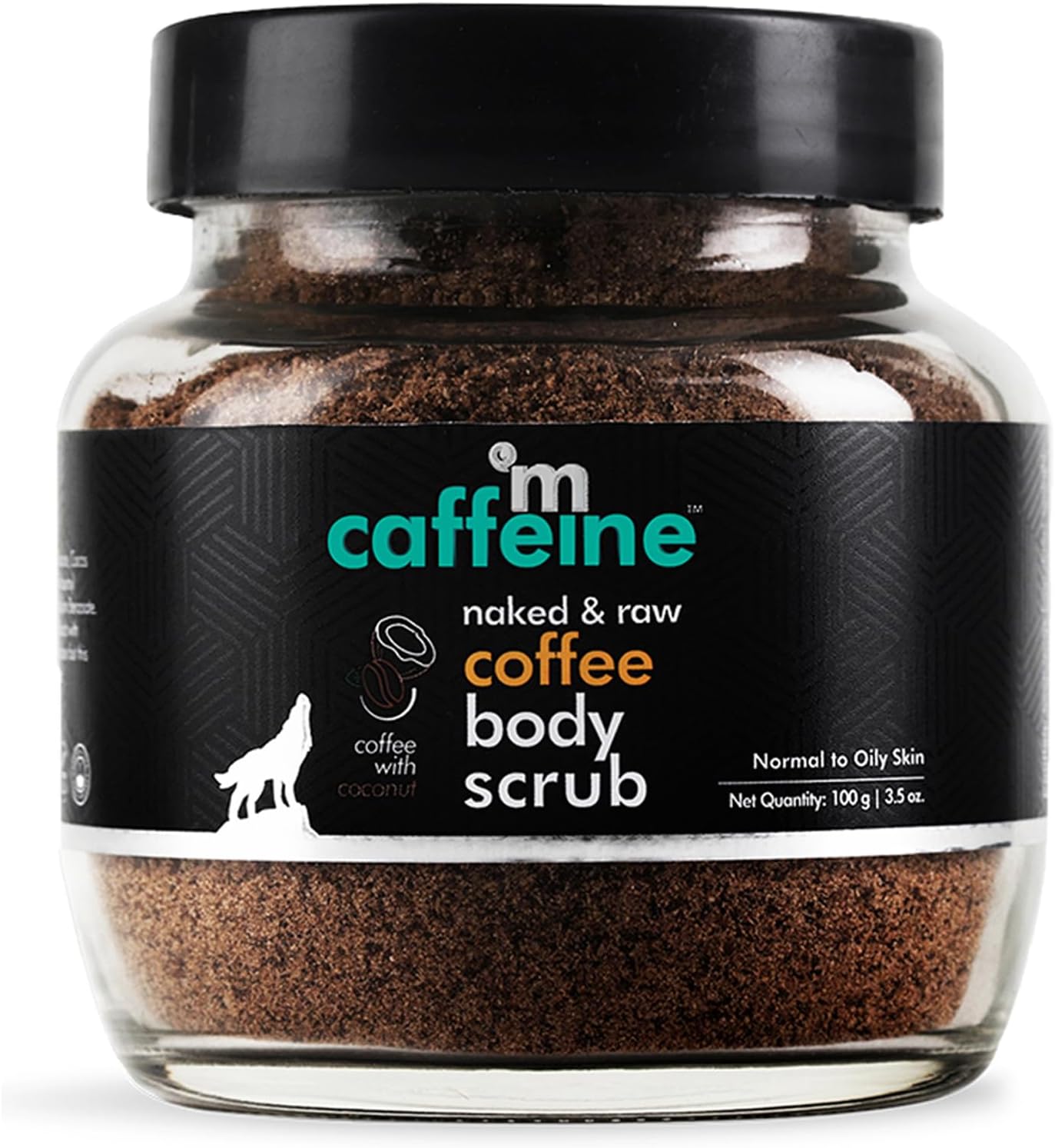 mCaffeine Naked & Raw Coffee Body Scrub 100.0 grams