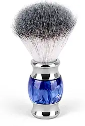 Doladaes Pincéis de Barbear Sintéticos Artesanais, Pincel de Barbear para Barbear Úmido com Creme de Barbear E Sabão, Espuma Rápida-O Melhor Barbear da Sua Vida para Navalha de Dois Gumes, Navalha Ret