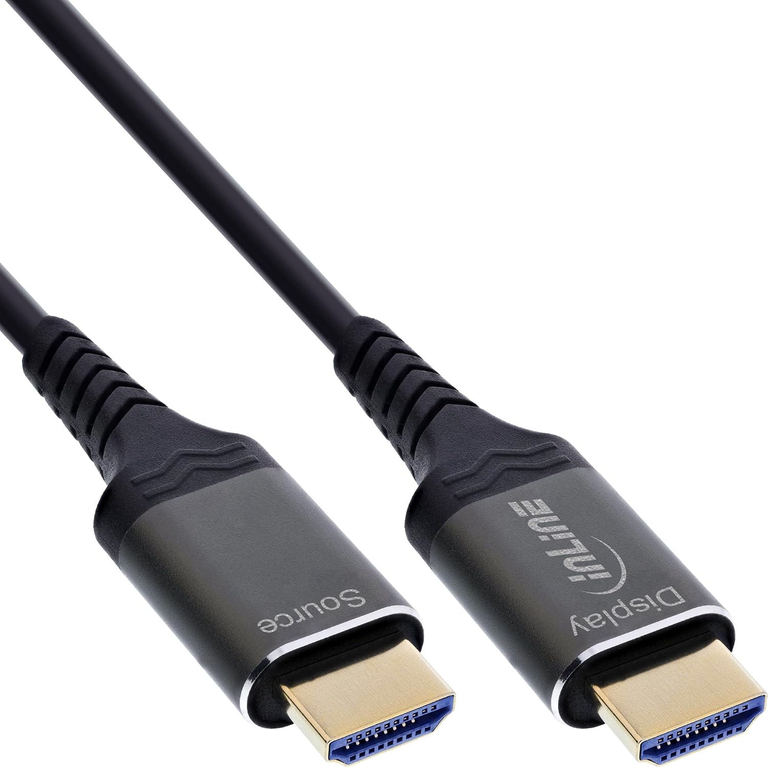 Встроенный HDMI-кабель AOC Ultra High Speed HDMI 2.1, оптоволоконный кабель с поддержкой разрешения до 8K 60 Гц и 4K 240 Гц, алюми