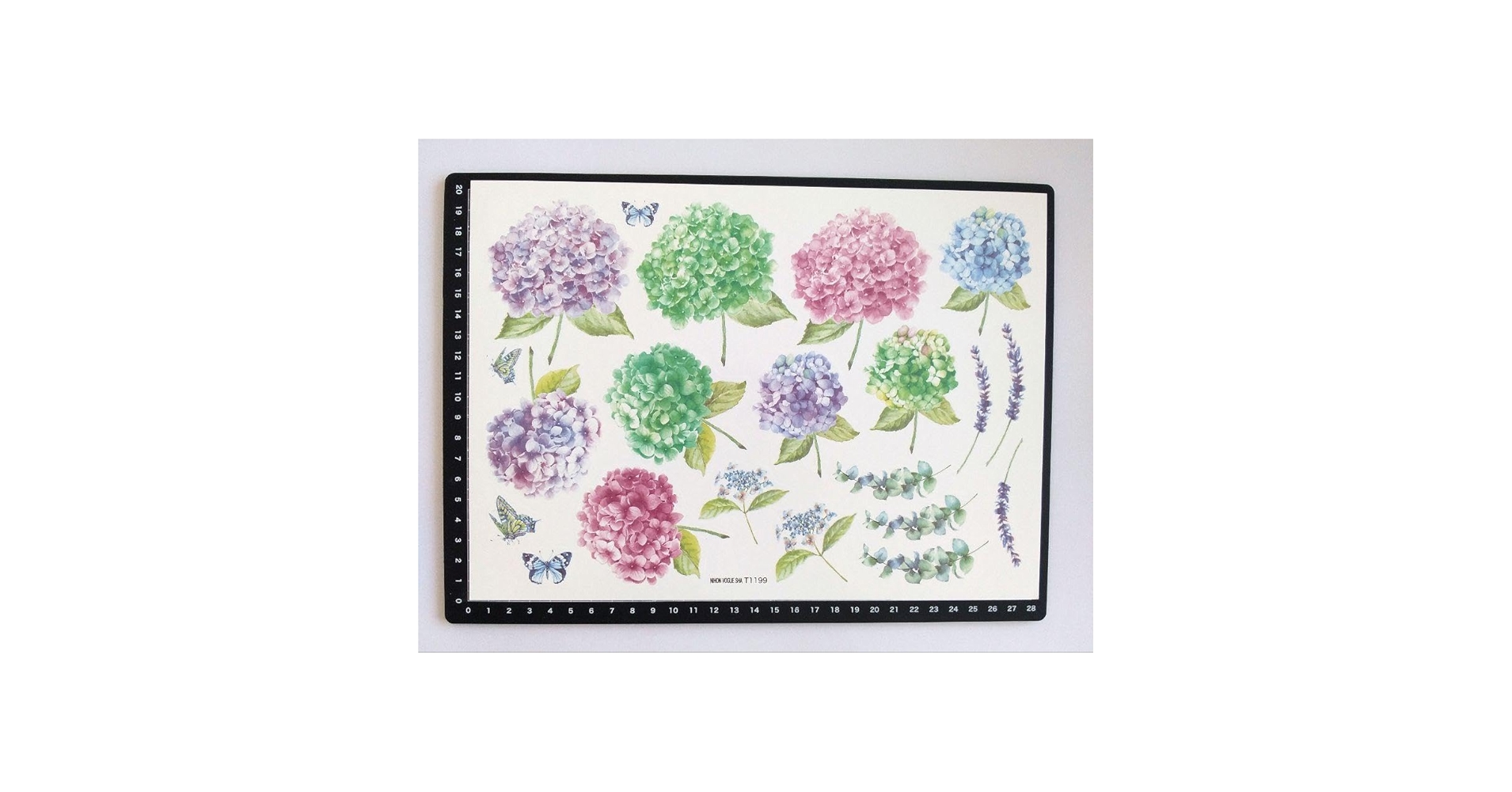 Amazon.co.jp: あじさい ポーセラーツ転写紙 フラワー : おもちゃ