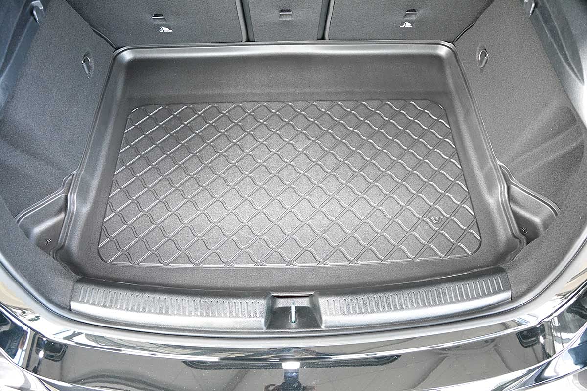 MTM Cargomat Tappeto Proteggi Baule Per Mercedes Classe A W176 (09.2012-04.2018) – Moquette Nera 650 Gr/mq, Made In Italy