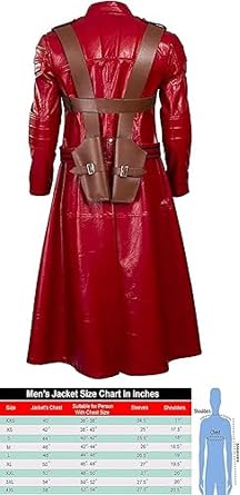 Devil Ghost Style Dantt Trench Coat