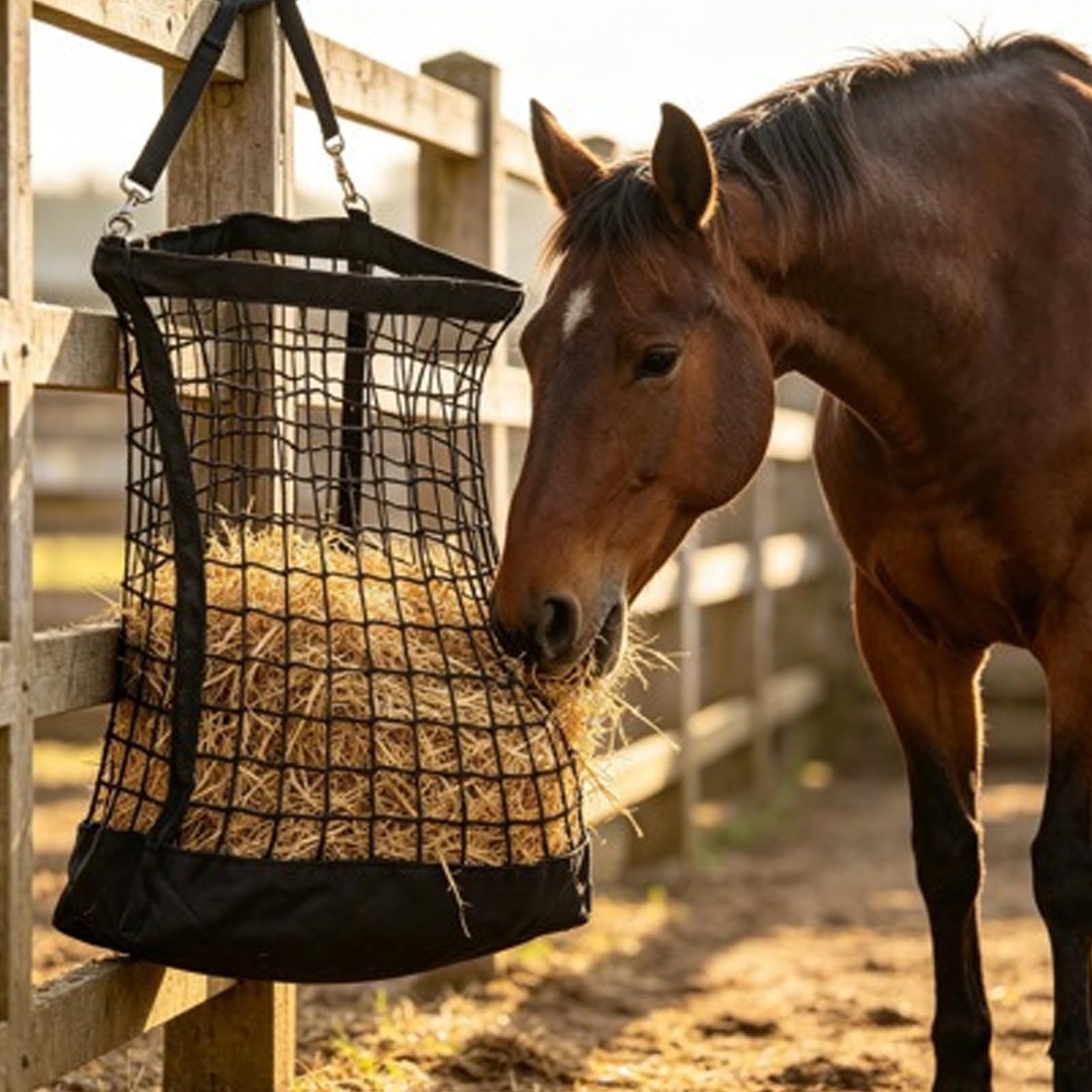 PANGBOER Porta foraggio equino Aperto