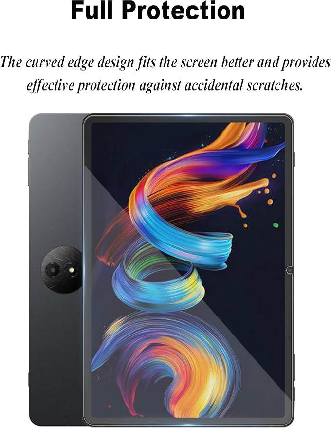 Protector de pantalla para TCL Nxtpaper 11 Plus 11.5 pulgadas, vidrio templado 9H, anti-rayaduras, 2 piezas HD transparente miniatura 3