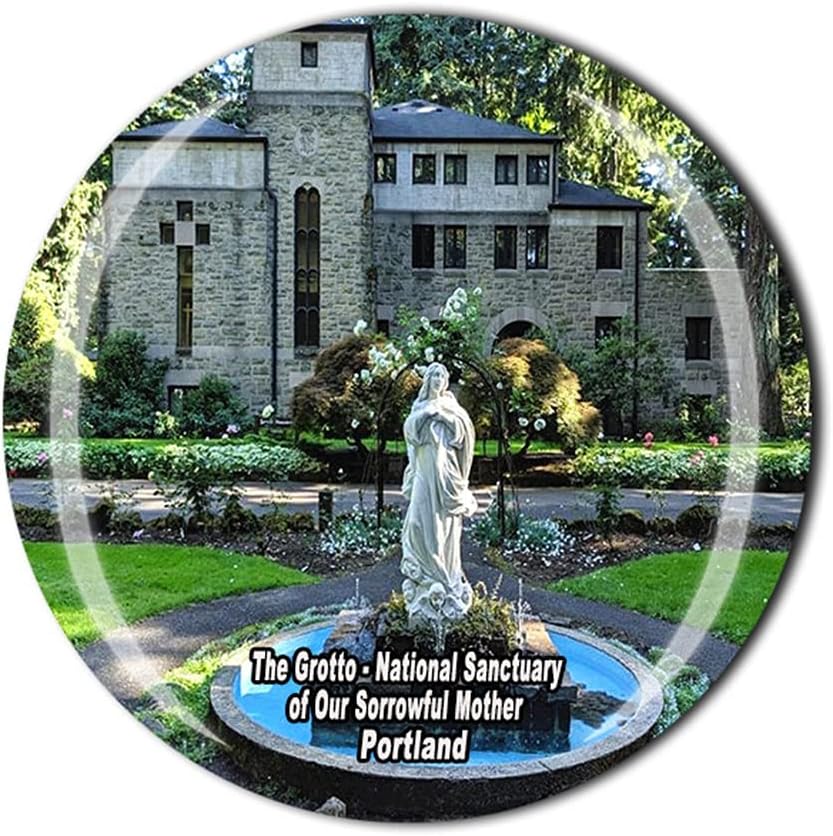 Portland Oregon USA America Fridge Magnet Crystal Tourist Souvenir Gift Collection Refrigerator Magnetic Sticker