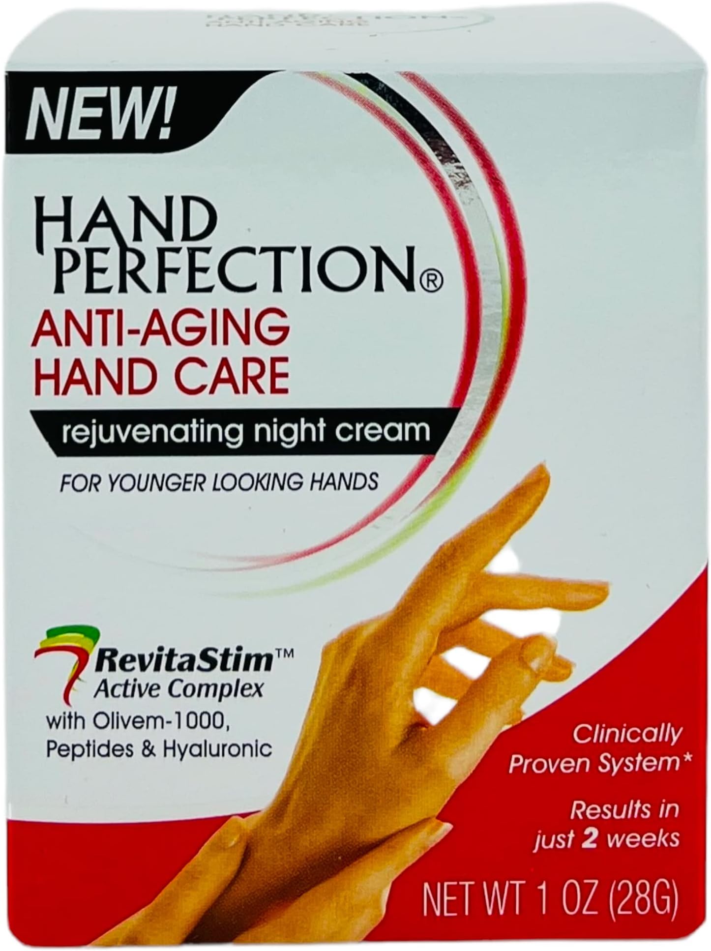 Hand Perfection Anti-Aging Hand Care Rejuvenating Night Cream, 1 Ounce