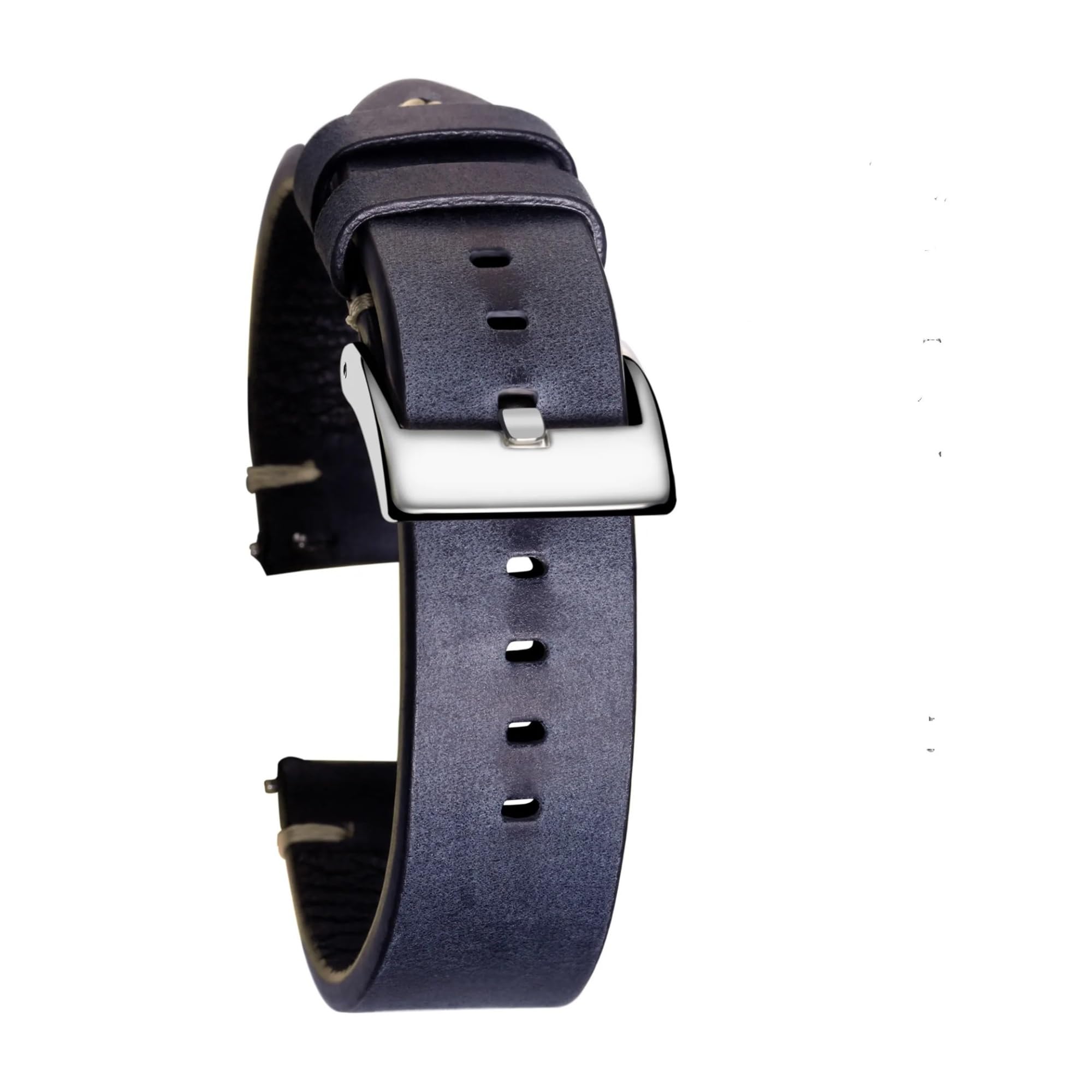 bracelet de montre réglable ， Bracelets de montre en cuir à dégagement rapide, bracelet de montre en cuir Vintage fait à la main